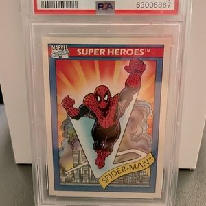 MINT PSA 9 1990 MARVEL UNIVERSE COSMIC SPIDER-MAN